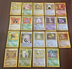Raichu, Jolteon, Dark Typ.19 Cards LOT Pokemon Card Holo Vintage 90's Nintendo 5 - Image 1