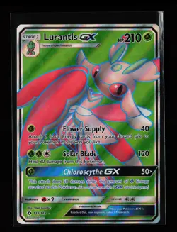 Lurantis GX (Full Art) 138/149 Ultra Rare Holo SM Base Set Pokemon Card - Image 1