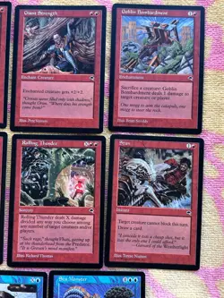 106x MTG 1997 TEMPEST & WEATHERLIGHT CARDS LOT - Magic Gathering 90s wizards - Image 3