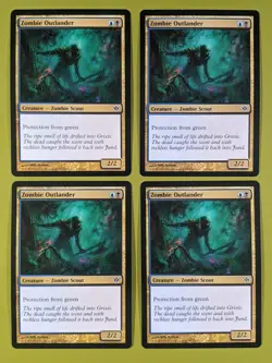 Zombie Outlander x4 Conflux 4x Playset Magic the Gathering MTG - Image 1