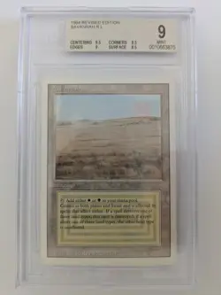 MTG Savannah Revised – BGS 9 Mint – Dual Land – Reserved List - Image 1