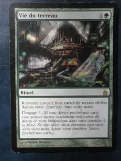 mtg magic life from the loam RAVNICA FRENCH vf fr vie du terreau - Image 1
