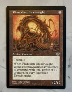 Phyrexian Dreadnought (UNPLAYED) [MTG Mirage] (2) - Image 1