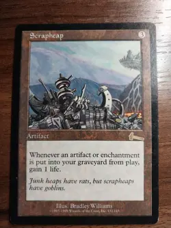 1x Scrapheap - MP - Urza's Legacy - SPARROW MAGIC mtg - Image 1