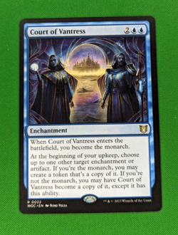 MTG TCG - Court of Vantress - Wilds of Eldraine Commander - 0022 - Rare - NM (2) - Image 1