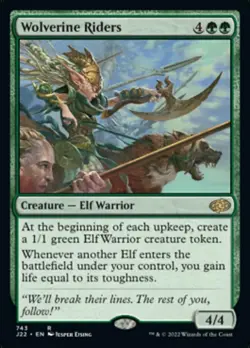 MTG Wolverine Riders, NM-Mint, English Jumpstart 2022 - Image 1