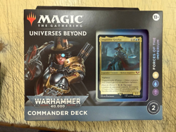 Magic the Gathering: Warhammer 40K Forces of the Imperium Commander Deck Sealed - Image 1