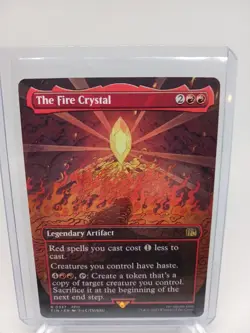 The Fire Crystal (Borderless) Final Fantasy Regular - Image 1