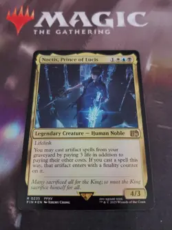 Mtg. Noctis, Prince of Lucis. Foil. Final Fantasy. Pack Fresh - Image 1