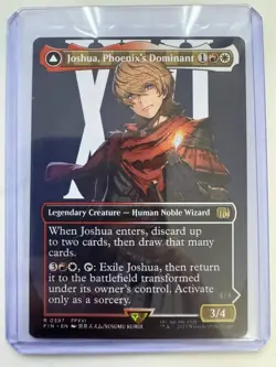 Joshua, Phoenix's Dominant (Borderless) #0397 Non-Foil Final Fantasy MTG NM ENG - Image 1