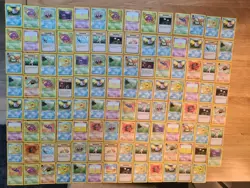 Fossil Set Bundle X 111 Pokemon Cards 1999 WOTC Huge Job Lot - Image 1