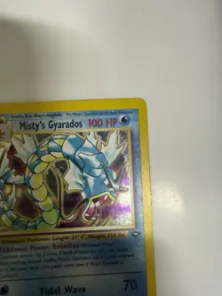 Pokemon TCG Misty's Gyarados Holo Rare Gym Challenge 13/132 Unlimited Edition - Image 4