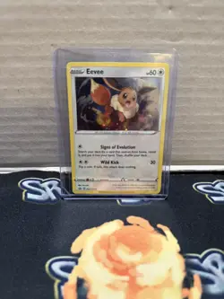 Pokemon Card - Eevee Sword & Shield Promo SWSH042 Holo - Image 1