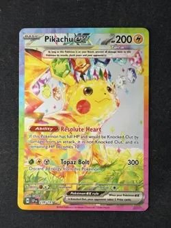 Pokemon Pikachu ex 238/191 Surging Sparks Full Art Holo EX Special Illustration… - Image 1