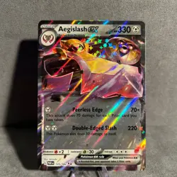 Aegislash EX 135/182 Paradox Rift Pokemon NM - Image 1