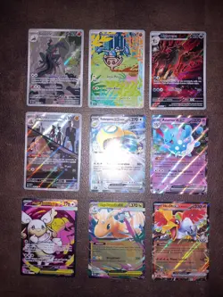 lotto carte pokemon full art - Image 1