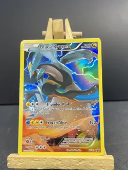 2015 POKEMON XY BLACK STAR PROMOS #XY80 FA/BLACK KYUREM BLACK STAR PROMOS - Image 1