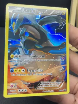 2015 POKEMON XY BLACK STAR PROMOS #XY80 FA/BLACK KYUREM BLACK STAR PROMOS - Image 4