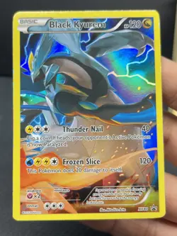2015 POKEMON XY BLACK STAR PROMOS #XY80 FA/BLACK KYUREM BLACK STAR PROMOS - Image 5