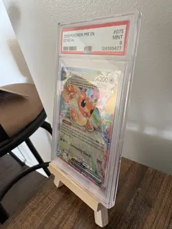 Eevee Ex Tera 75/131 - 2025 Pokemon Prismatic Evolutions (Pre-EN) - PSA 9 NEW - Image 3