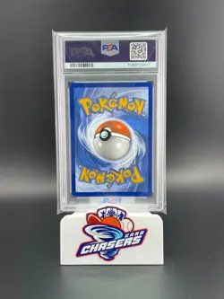 PSA 10 GEM MINT 2025 Pokemon Destined Rivals TEAM ROCKET'S WOBBUFFET #203 ETB - Image 2