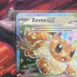 Pokemon TCG: 2025 Eevee ex 075/131-DOUBLE RARE HOLO-Prismatic Evolutions - Image 2