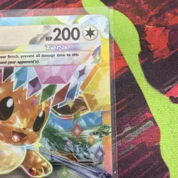 Pokemon TCG: 2025 Eevee ex 075/131-DOUBLE RARE HOLO-Prismatic Evolutions - Image 3