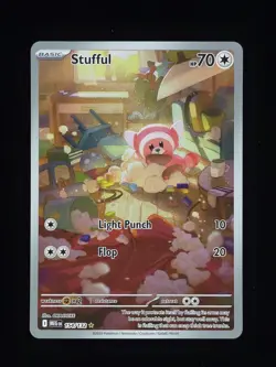 Stufful 154/132 Pokemon ME01: Mega Evolution 🔥🔥🔥 - Image 1
