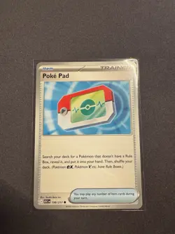 Poke Pad 198/217 Ascended Heroes (IN HAND Ready to Ship) Pokemon Trainer NM - Image 1