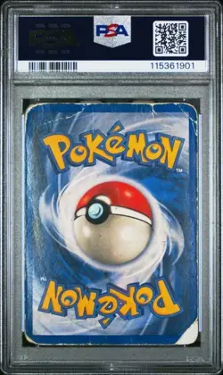 2000 Pokemon Base 2 II PSA 1 Charizard Holo #4 POOR PR WOTC - Image 2