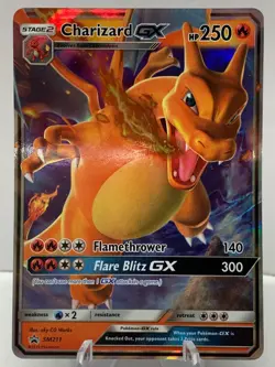 Pokemon Charizard GX SM211 Sun & Moon BLACK STAR PROMO - Image 2
