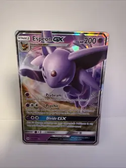 Pokemon Espeon GX 61/149 Sun & Moon Base Ultra Rare NM/Mint - Image 3