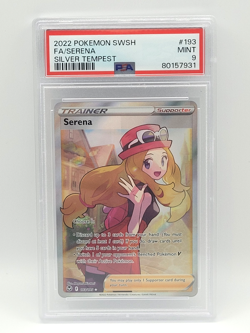 Serena 193/195 Ultra Rare Full Art - PSA 9 MINT - Silver Tempest - Image 1