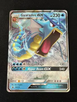 Pokemon TCG GYARADOS GX SM212 Black Star Promo Hidden Fates (1) - Image 1