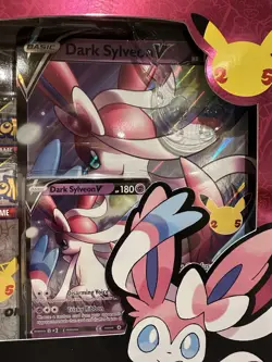 2021 Pokemon Celebrations 25th Dark Sylveon Factory Sealed 🔥 820650809392 - Image 3