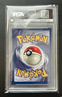 Graded PSA 9 DARK VAPOREON #45 2000 Pokemon Rocket 1ST EDITION MINT - Image 2