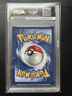 2000 POKEMON ROCKET 1ST EDITION #55 EEVEE PSA 9 - Image 2