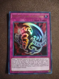 Red-Eyes Fang with Chain LEDU-EN004 Legendary Duelists 1st Edition - Image 2
