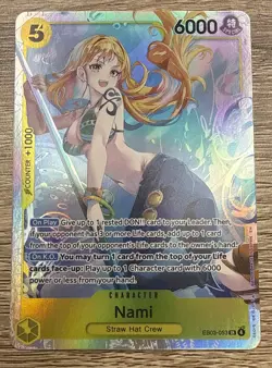 One Piece EB-03 Nami EB03-053 - SR English Heroines Edition - Image 1