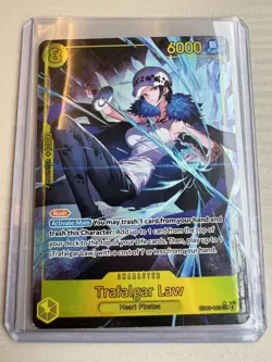 One Piece HEROINES EB03-032 Trafalgar Law Alt Art SEC English Pristine 💎 - Image 1