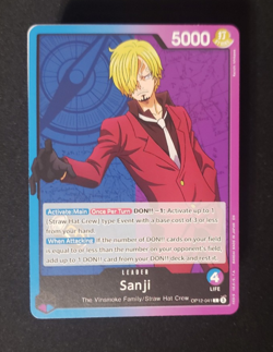 One Piece TCG Blue/Purple Sanji Complete Custom Deck/Core - OP14 - Image 1