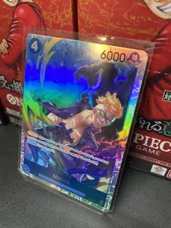 One Piece TCG Marco PRB02-008 SR One Piece the Best Vol. 2 English - Image 3