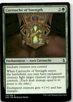 Cartouche of Strength, Amonkhet #158 MTG - Image 1