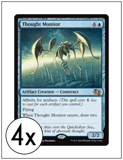 4x Thought Monitor, Magic the Gathering MTG NM - Image 1