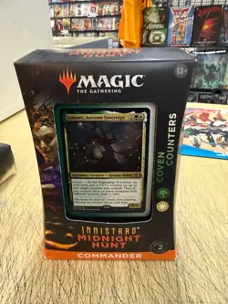 Magic the Gathering CGC Innistrad Midnight Hunt Coven Counters Commander Sealed - Image 1