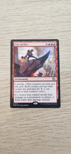MTG City on Fire March of the Machine Regular #135 - Image 1