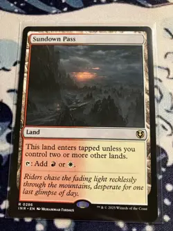 MTG Innistrad Remastered R Sundown Pass #0286 - Image 1