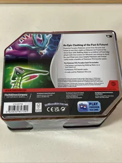 Sealed NIB Pokemon Paradox Clash Tin Walking Wake EX Highly Sought After - Image 2