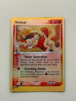 Torkoal - Ex Dragon 12/97 2003 - E Reader - Pokemon TCG - NM Reverse Holo - Image 1