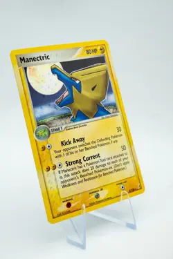 Manectric 8/100 EX Crystal Guardians Holo Rare Pokemon TCG Light Play + NM- - Image 4